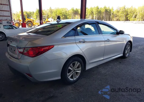 2014 Hyundai Sonata Gls from USA, damaged, VIN 5NPEB4AC9EH838702